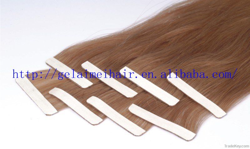 18'', 613#, 100% human remy tape hair extension with new package