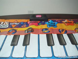 Piano musial dance mat