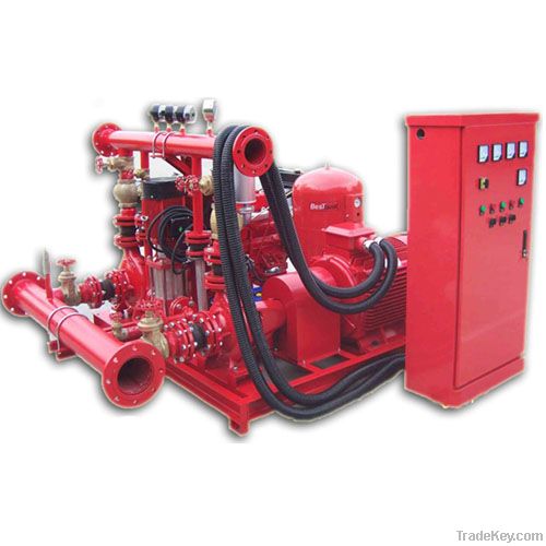 UL FM diesel engine fire fighting pump