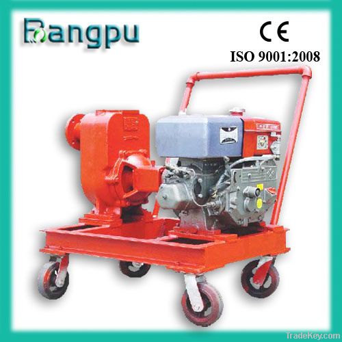 Diesel centrifugal flood self priming pump