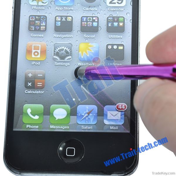 Feather Capacitive Screen Stylus Touch Pen for iPad 2 iPhone 4G 4S 3GS