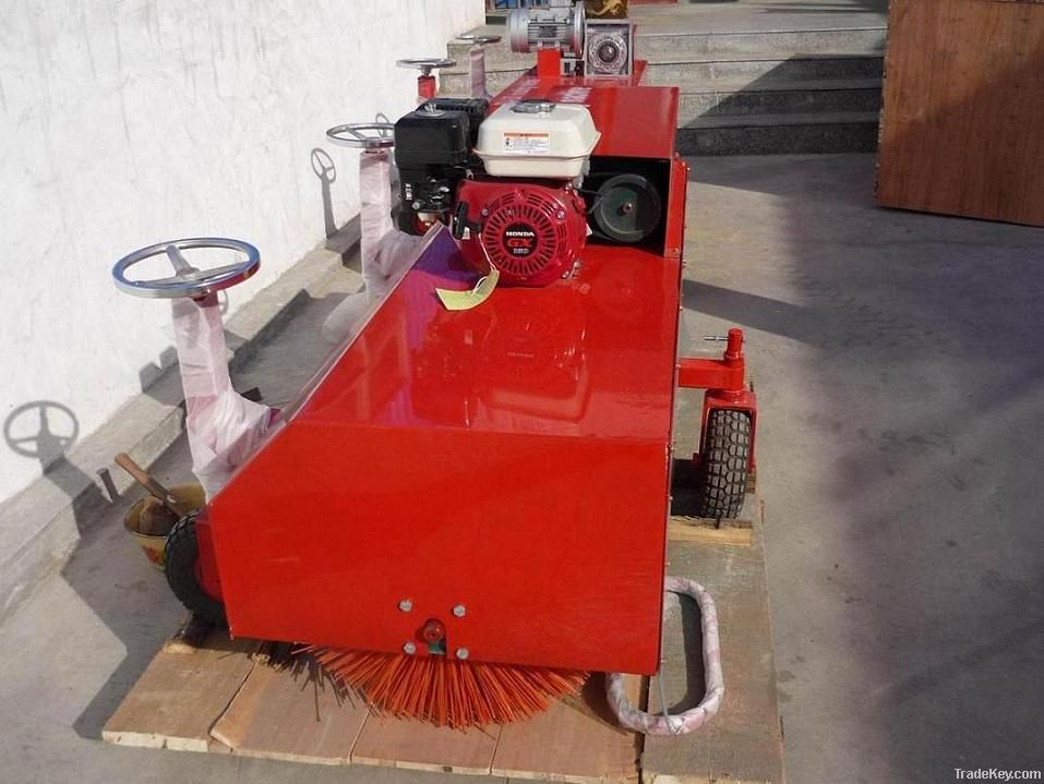 artificial turf brushing machine