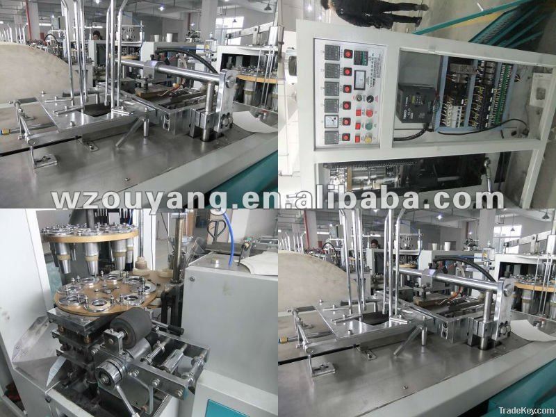 ultrasonic PE coated paper cup forming machine