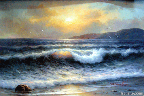supply oil painting craft art seascape