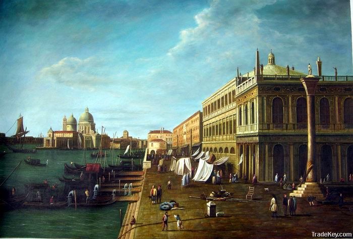 supply oil painting craft Venice landscape