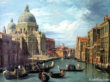supply oil painting craft Venice landscape