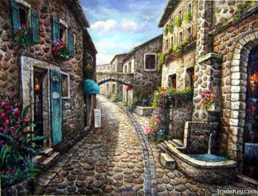 supply oil painting craft stone landscape