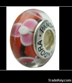 Glass Beads/ big hole beads/ fit for pandora bracelets