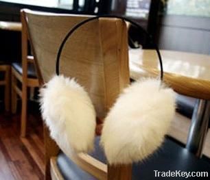 Faux fur earmuffs