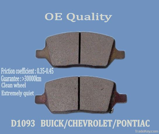 Brake pad Buick, Chevrolet