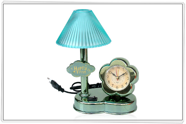 READING-LAMP WITH CLOCK