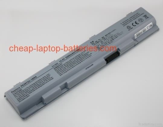Cheap 14.4v 4800mAh PA3672U battery For TOSHIBA Satellite E100 E105
