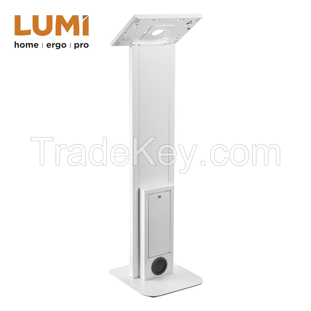 Anti-Theft Free-Standing Tablet Display Stand Kiosk for iPad 