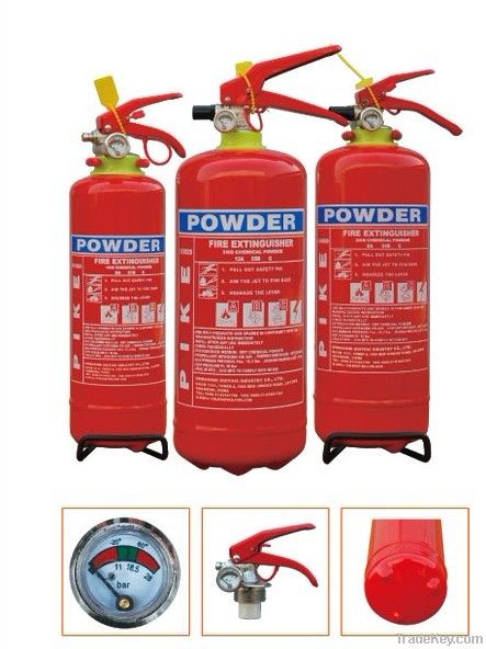 EN3 portable powder fire extinguisher