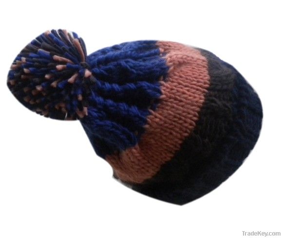 100% Acrylic Knitted hat