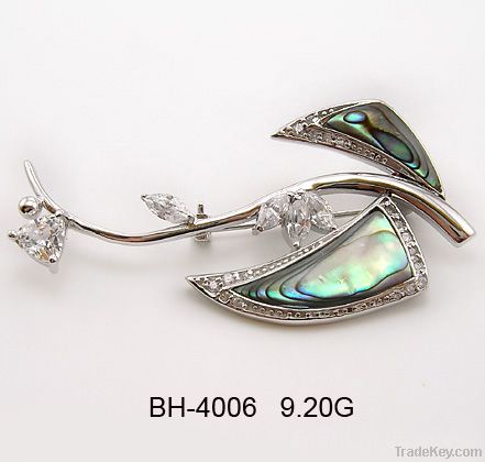 China factory sell 925 sterling silver brooch