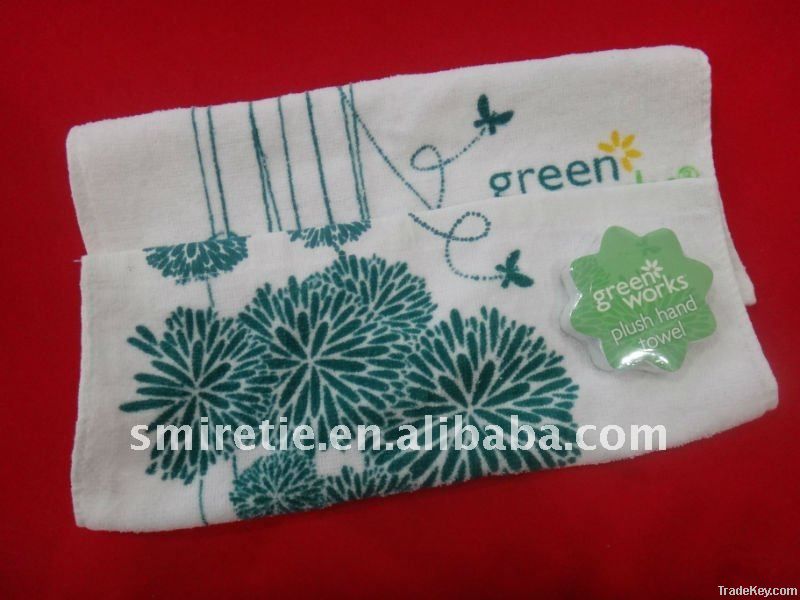 100% cotton velvet magic towel