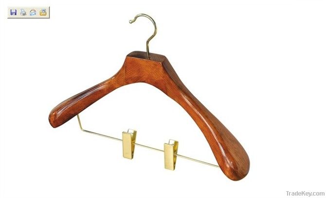 wooden hanger