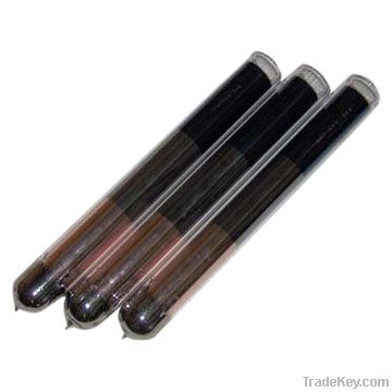 Three target vacuum tube/solar vacuum tube