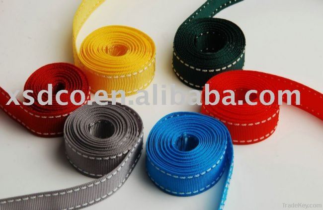 Eco-friendly Nylon Stitched Grosgrain Ribbon