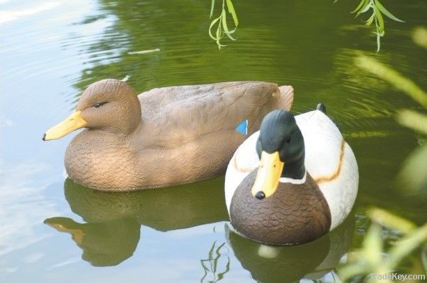 Mallard duck decoy for hunting and ornament