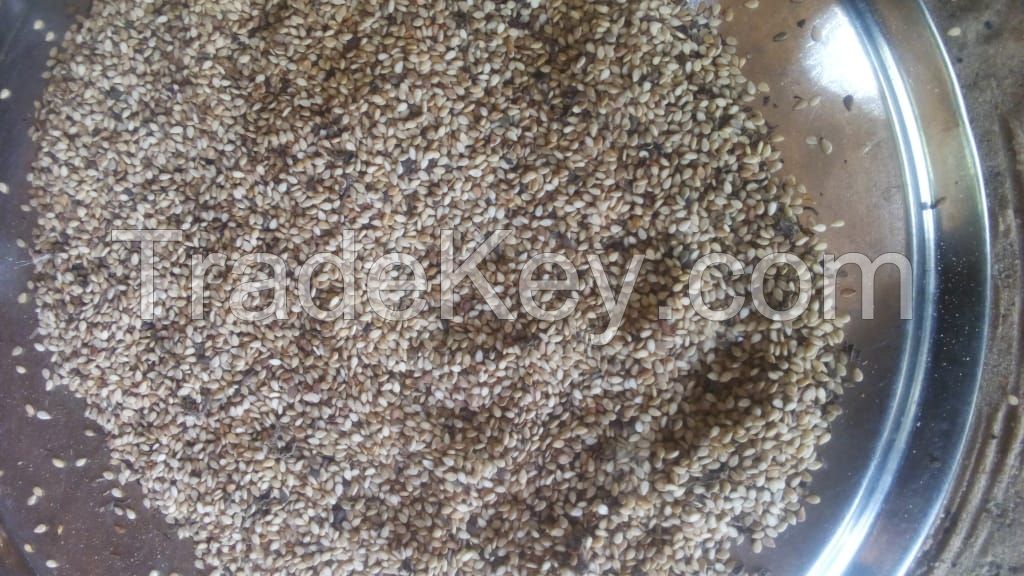 NATURAL / UNHULLED SESAME SEEDS, FROM WEST AFRICA