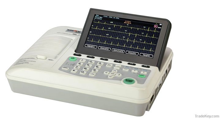 3 channels and 6 channels ECG machine