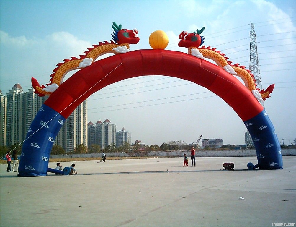 inflatable arch, inflatable advertising