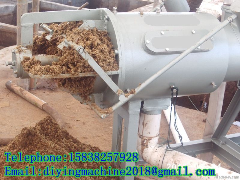 DY brand electric poultry manure dewater machine