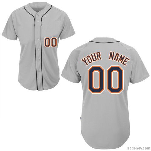 Tigers Away Any Name Any # Custom Baseball Jersey uniform