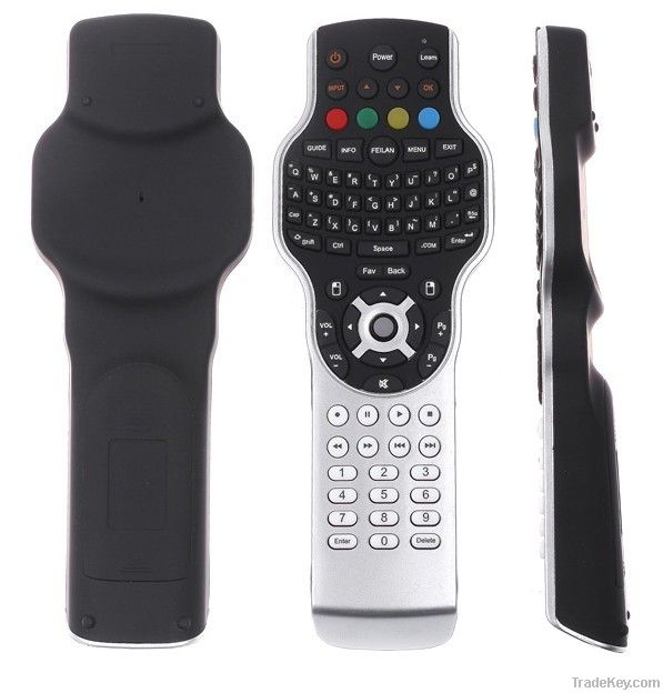 MCE remote control with 2.4G RF keyboard mouse + IR learning