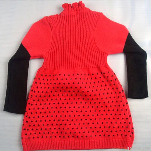 children girl knitwear sweater dress