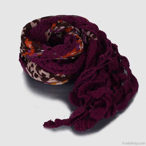 neckwear knit shawl