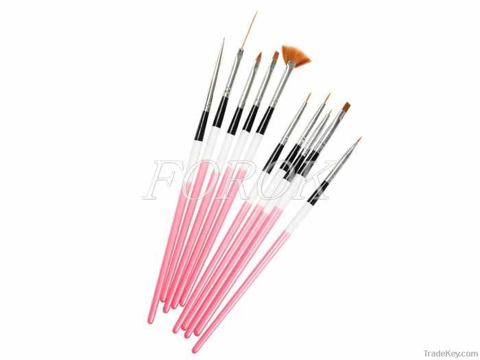 Nail art brushes kit NA006