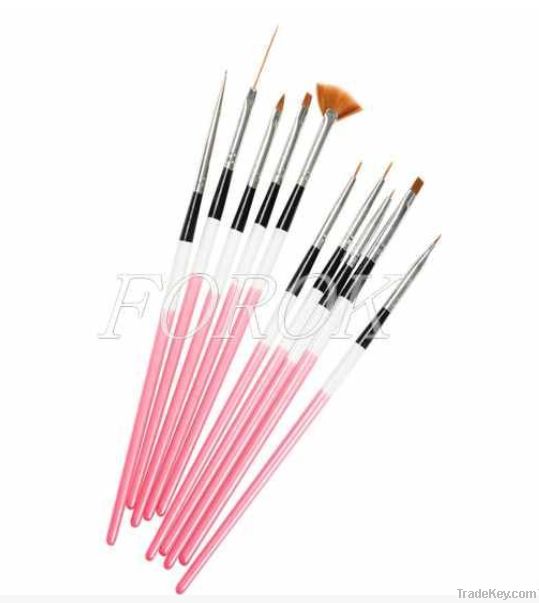 Nail art brushes kit NA006