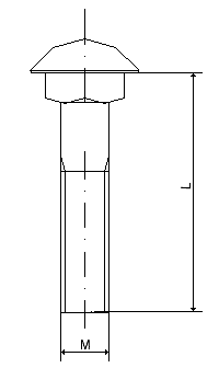 Mild Steel Cup Square Bolts    