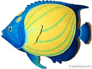 Metal Craft Gift-Tropical Fish-Wall Hanging