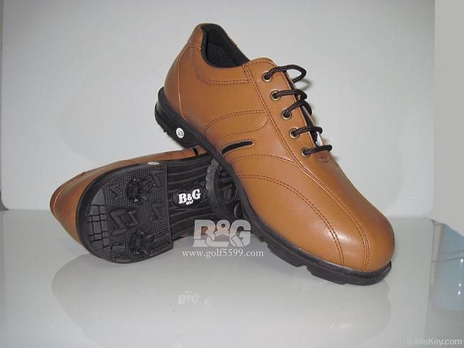 Free shipping classic man's golf shoes