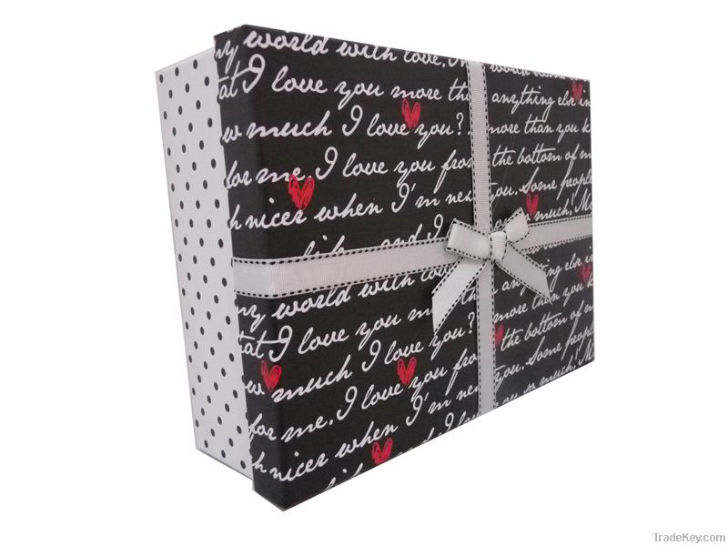 New fashion paper gift box