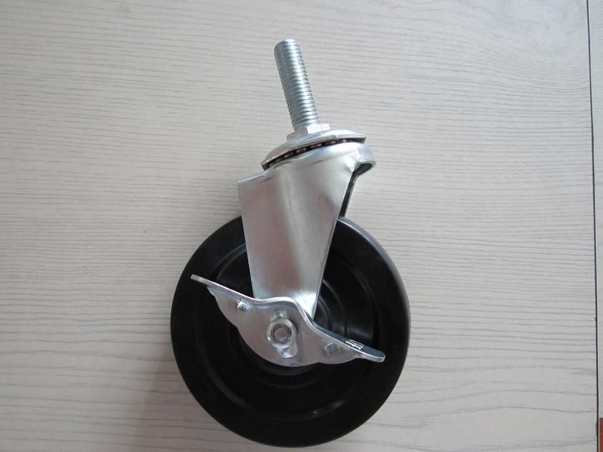 4x1" swivel PP/TPR caster