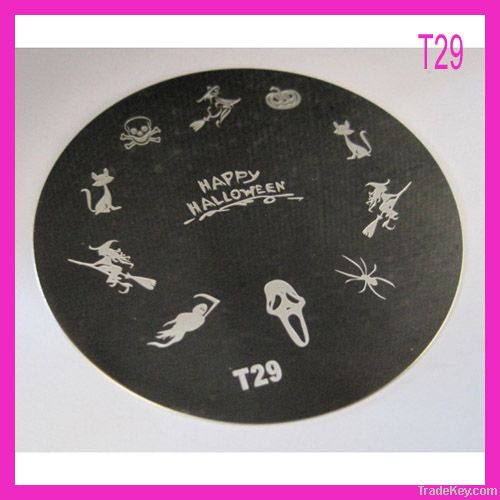 nail art stamping plate/nail image plate/nail design plate/nail art