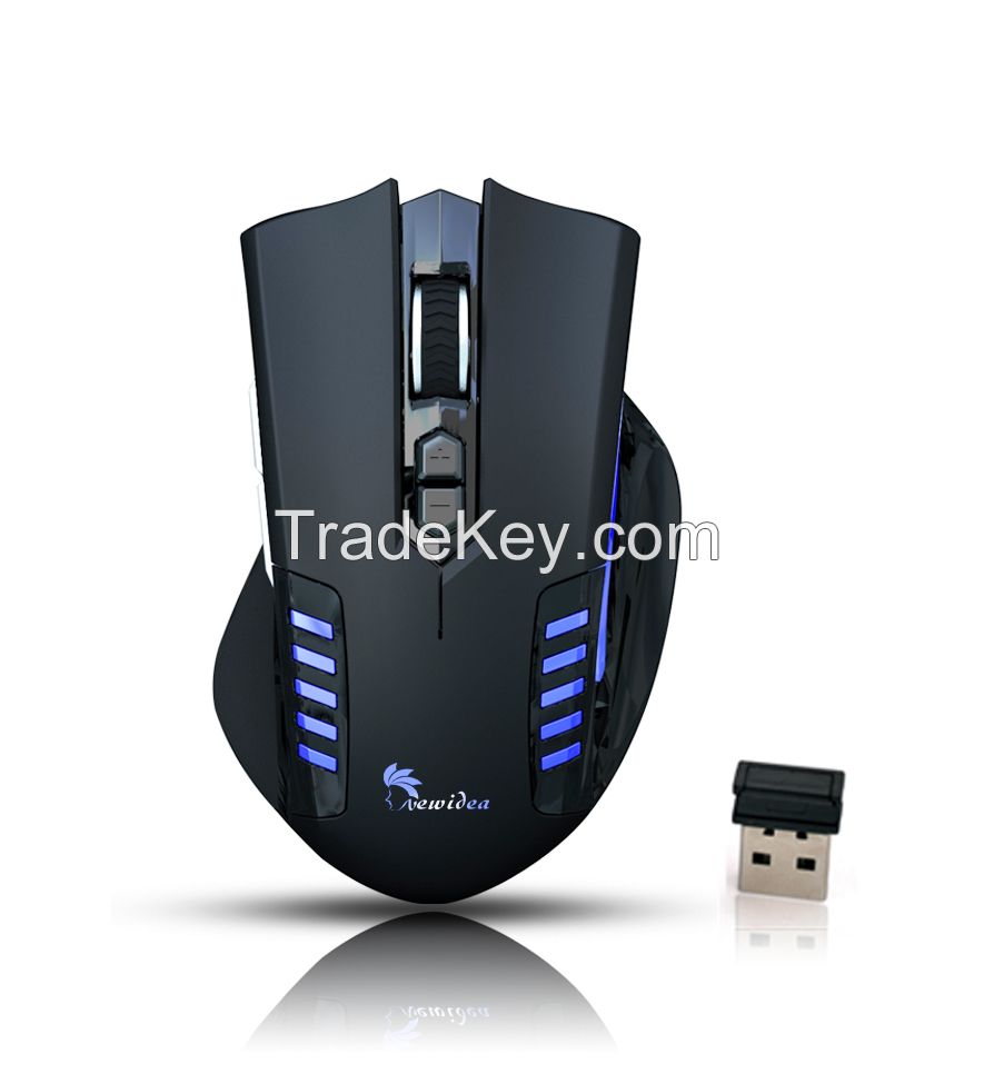 2.4 GHz Wireless Mouse, 5 Buttons with DPI/RF, Customized Colors Welcomed