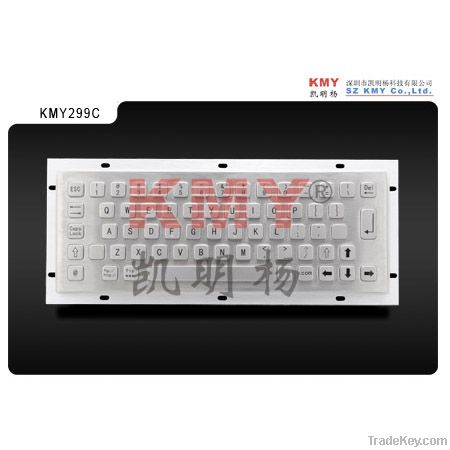 Kiosk waterproof Metal keyboard