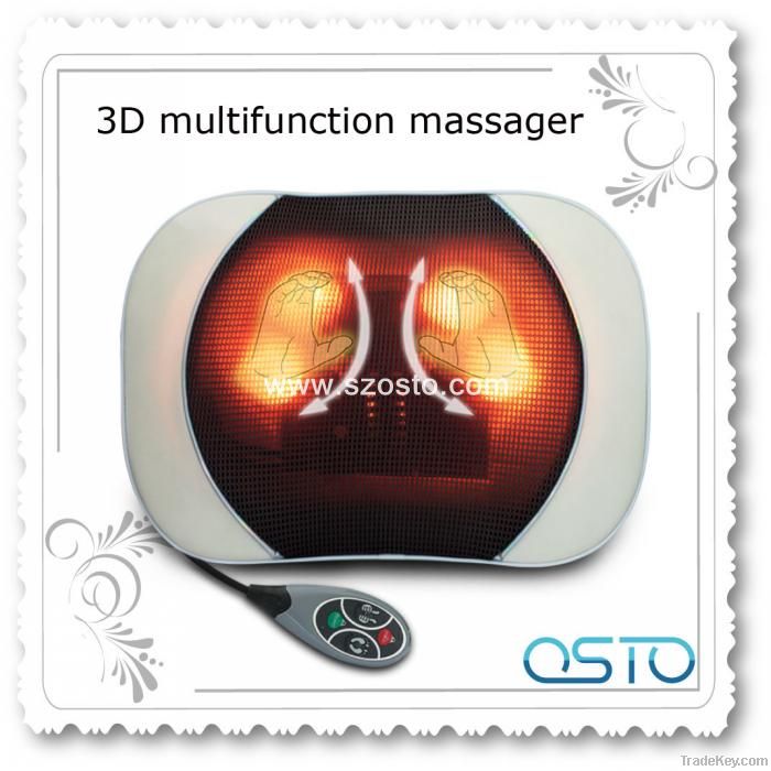 3D multifunction massager cushion