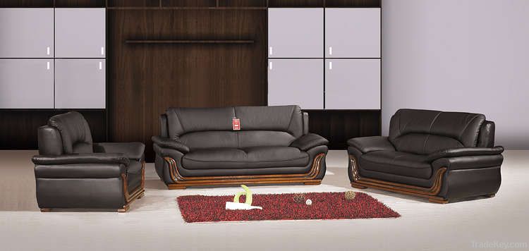 high quality leather sofa/sectional sofa/factory offer-629