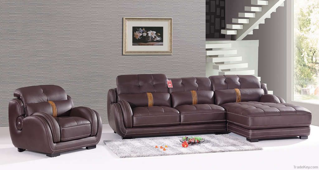 Leather Corner Sofa (Factory Offer-C17)