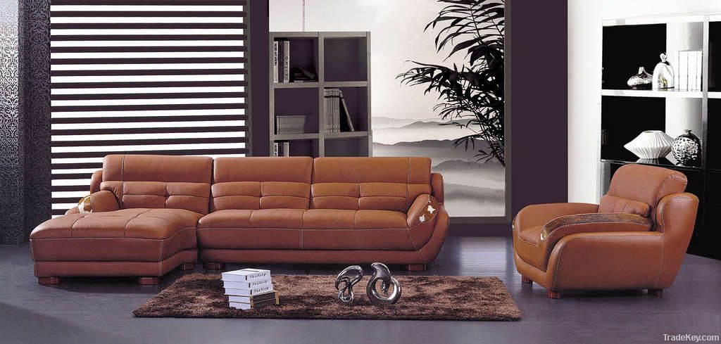 Leather Corner Sofa (Factory Offer-C20)