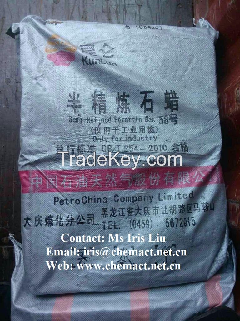 Semi Refined Paraffin Wax 58-60