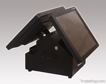 5-Wire All-In-One Double Touch Screen Monitor Pos System