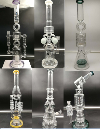 Newzenx Glass Fancy Oil Rigs Bubbler 8 Inch, For Smoking at Rs 750